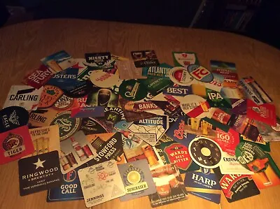 Assorted Beer Mats  X 25 Various Designs Brand New And Unused Party Pack • £5