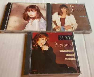 Suzy Bogguss Music CD Lot Of 3 Voices In The Wind Aces Something Up My Sleeve • $9.99
