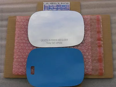 701RC Fits 01-06 Volvo V70 XC70 XC90 Mirror Glass + FULL ADHESIVE Passenger Side • $18.58