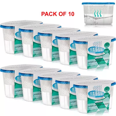 10 X Interior Dehumidifier Damp Trap Mould Moisture Mildew Remover Caravan Home • £9.95