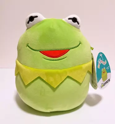 Squishmallows Disney The Muppets Characters 8  Kermit The Frog Plush Doll • $24.99