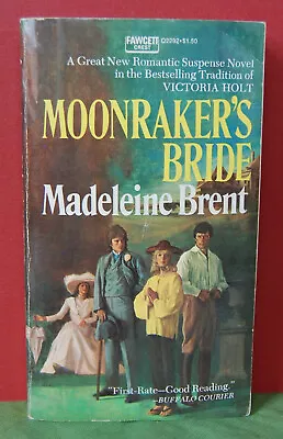 Moonraker's Bride By Madeleine Brent Paperback--good+ • $12