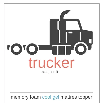 Trucker Sleeper Cab Cool Gel Mattress Memory Foam Pad Topper Bunk Queen Sizes • $59.95