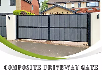 Heavy Duty Drive Gate Composite Gate Double Gate • £1850