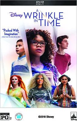 A Wrinkle In Time (DVD 2018) Disney Oprah Reese Witherspoon  NEW SEALED • $7.99