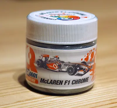 Replicolors McLaren F1 CHROME Scale Model Lacquer Airbrush Paint • $12
