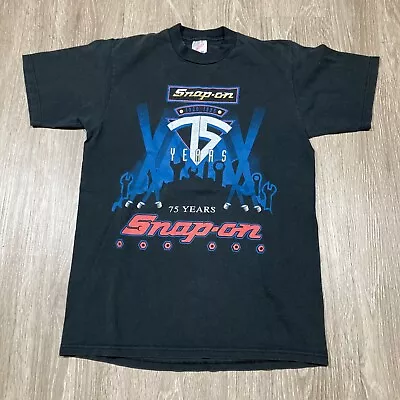 Vintage Snap-On Shirt M 90s 00s Automotive Car Machinery Heavy Duty Tools Tee • $22.48