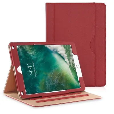 Luxury Magnetic Leather Smart Flip Wallet Case Cover For Apple IPad 2 3 4 (2012) • £4.99