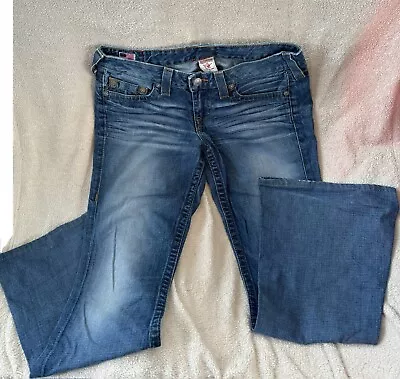 True Religion Women’s Flared Carrie Jeans SZ 30 Good Condition • $40