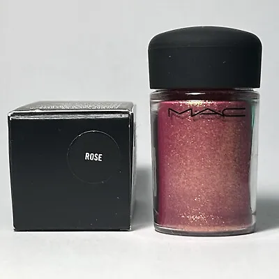 BNIB MAC *ROSE* Pigment 4.5g Jar ~ Rose Pink With Copper Sparkle • $11