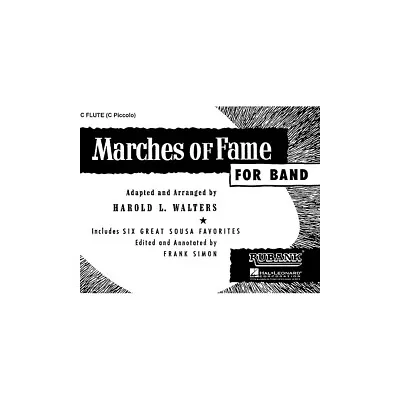 Rubank Publications Marches Of Fame For Band (Bass/Tuba In C (B.C.) Concert Band • $3.95