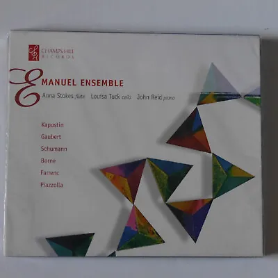 8260 Emanuel Ensemble- Kapustin Gaubert Schumann Borne Farrenc Piazolla *NEW* CD • $11.82