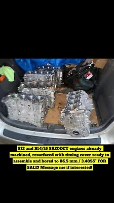 1991-2002 Nissan S13 And S14/15 SR20DET Engines For Sale Or Trade • $10000