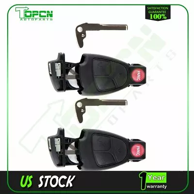 2 For Mercedes Benz S500 1999 2000 2001 2002 2003-2005 Key Fob Shell Replacement • $18.29