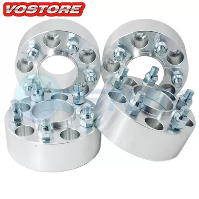 (4) 2'' 5 Lug Hubcentric Wheel Spacers Adapters 5x4.5 For Jeep Grand Cherokee ZJ • $83.50