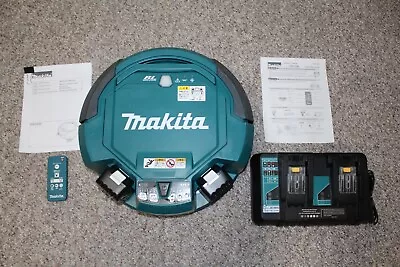 Makita Robot Vacuum Cleaner RC200DZ Tool + 2 18V 6Ah Batteries + Charger Tested • $800