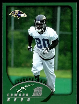 2002 Topps Ed Reed Rookie Baltimore Ravens #353 • $5