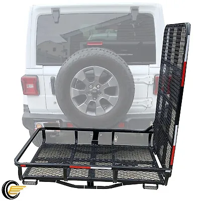 Mobility Electric Wheelchair Hitch Carrier Mobility Scooter Loading Ramp • $163