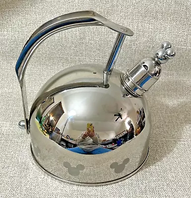 Whistling Tea Kettle Disney Mickey Mouse Stainless Steel • $30