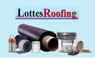 EPDM Rubber Roofing Kit COMPLETE - 50000 Sq.ft. BY THE LOTTES COMPANIES • $82201.34