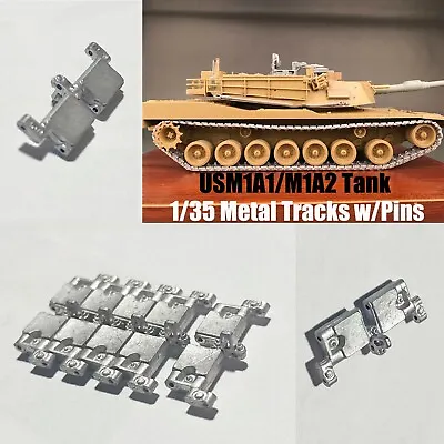 1/35 M1A1/M1A2 Abrams Main Battle Tank Lead-tin Alloy Track Links W/Metal Pins • $46.99