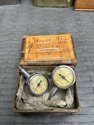 £20 • Buy Vintage Baty Plunger Type DTI Dial Test Indicator Gauge Baty Engineer LATHE  X2