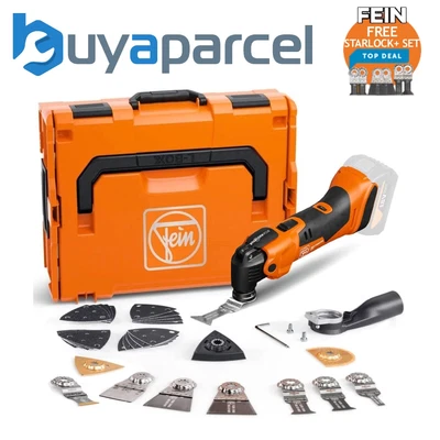 £198.99 • Buy Fein AMM 500 Plus AS 18V AMPShare BL Multi Tool Multimaster + 31PC Accessory Kit
