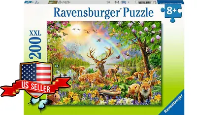 NEW (Dinged Box) Ravensburger 13352 Wonderful Wilderness XXL 200Pc Jigsaw Puzzle • $22.95