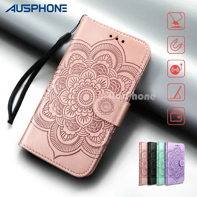 $9.99 • Buy Luxury Flip Leather Wallet Case Cover For Apple IPhone 15 14 13 12 11 Pro Max