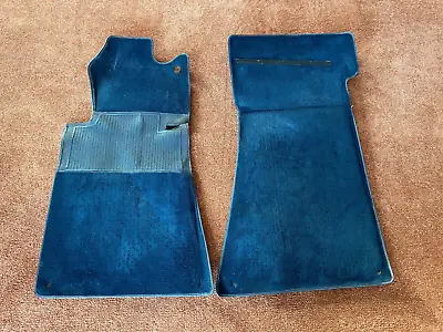 OEM Mercedes-Benz 107 BLUE FLOORMATS 107: 350SL 380SL 450SL 560SL SLC • $320