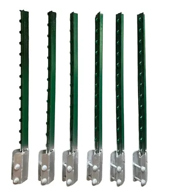 Extend-A-Post Vertical Bolt-On T-Post Extension X 2' Long - Set Of 6 • $88.99