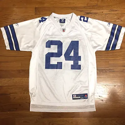 Dallas Cowboys Marion Barber Youth Jersey Reebok On Field NFL Football 24 Kids L • $24.49