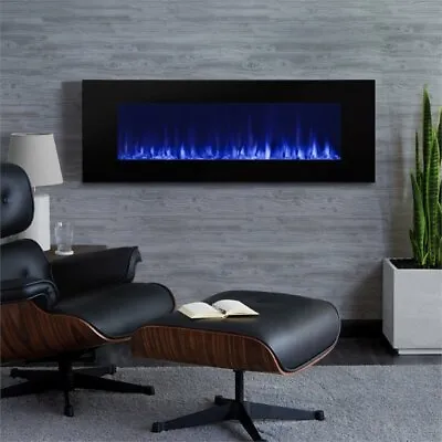 Real Flame DiNatale Wall Mounted Electric Fireplace In Black • $303.94