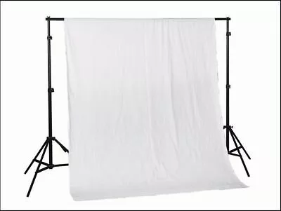 FREE SHIPPING 10 X 10 Ft Cotton Muslin Backdrop Backgrounds White • $27.99