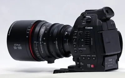 Cine Sigma 50-100mm F1.8 Canon Ef Manual Parfocal For Bmpcc6k C70 C300 Komodo • $2299