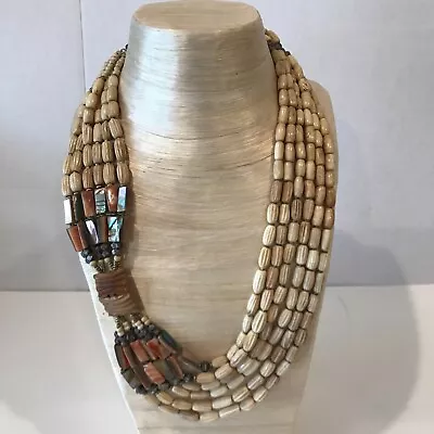 Masha Archer  **One Of A Kind **Vintage Necklace Handmade  • $1764