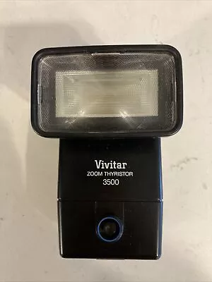 Vivitar Zoom Thyristor 3500 Shoe Mount Flash • $4.42