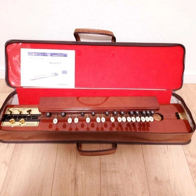 $122.70 • Buy SUZUKI Taishogoto SAKYU Soprano Electric Harp Stringed Instrument With Case 