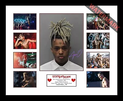 XXXTentacion - LIMITED EDITION SIGNED & FRAMED MEMORABILIA - LOOK AT ME CHANGES • $118.99