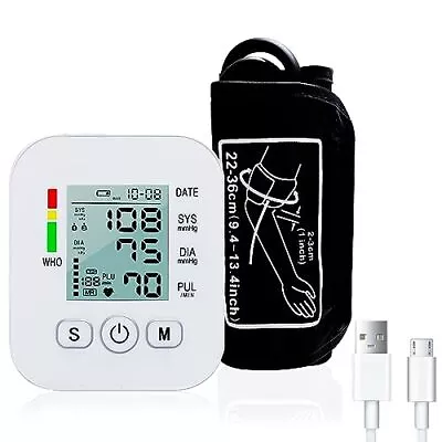 Tensiometro Digital De Brazo Maquina Medidor De Presion Arterial AutomÃ¡Tico FDA • $29.79