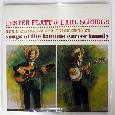 Flatt & Scruggs Songs Of Famous Carter Family Cbs/sony 20ap1648 Japan Vinyl Lp • $1