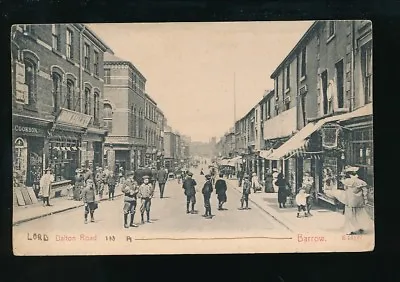 Cumbria Lancashire BARROW-IN-FURNESS Dalton Rd John Bull Shop Used C1910 PPC • £15