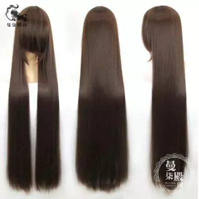100cm / 40  New Fashion Party Long Straight Cosplay Wig Hair 24colors 610g Heavy • $24