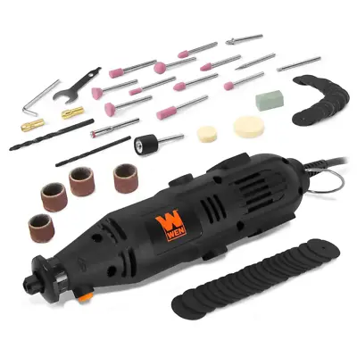 WEN Rotary Tool 1 Amp Variable Speed Corded Keyless With 100 Plus Accessories • $21.68