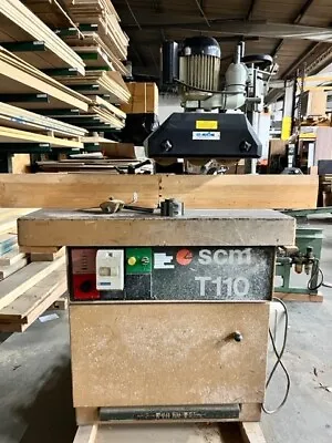 £1000 • Buy SCM T110 Spindle Moulder With Power Feed Arm Attachment (1 1/4 Shaft)