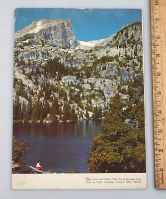 $24.99 • Buy Vintage 1953 Union Pacific Railroad Dining Car Menu Rocky Mountain National Park