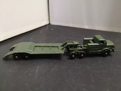 B327-MATCHBOX MAJOR PACK No3 THORNYCROFT 'ANTAR' TANK TRANSPORTER • $12.42