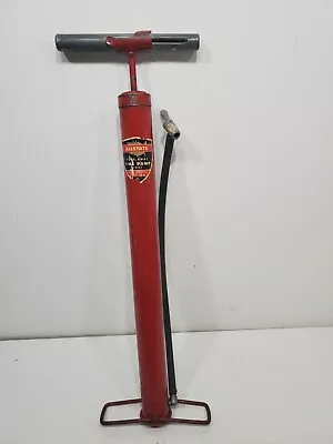 Vintage Foldaway Tire Pump Metal Allstate Sear & Roebuck Folding Air Accessory • $52.46