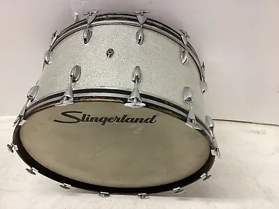 Slingerland 14x28 Bass Drum Silver Sparkle • $699