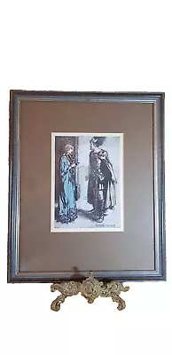 Arthur Rackham 1867-1939 Antique / Vintage Framed Print 1911 Sigfried & Margaret • £14.95
